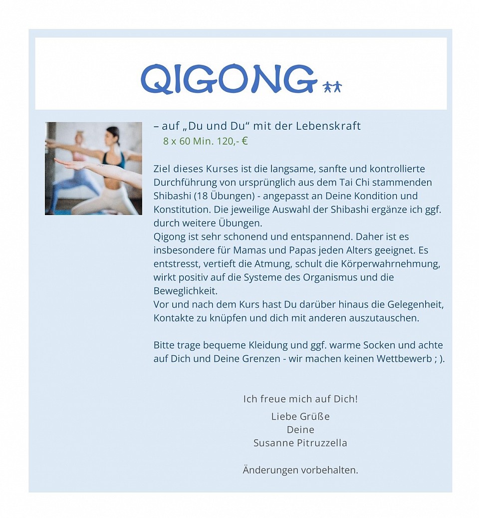 Kurs: Qigong - auf 